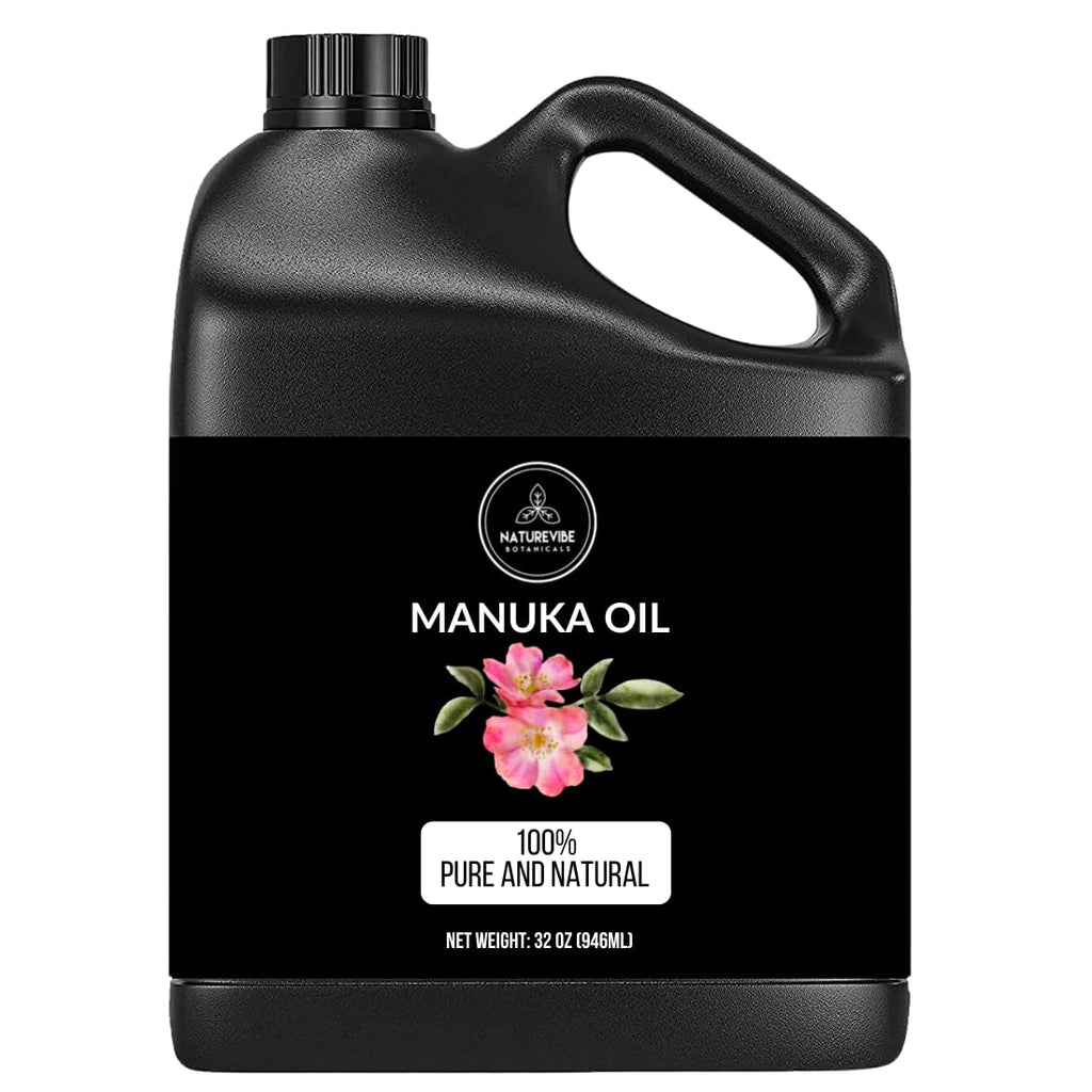 Naturevibe Botanicals Jamaican Black Castor Oil 32 Ounces | 100% Pure and Natural | Great for Skin Care and Hair Care