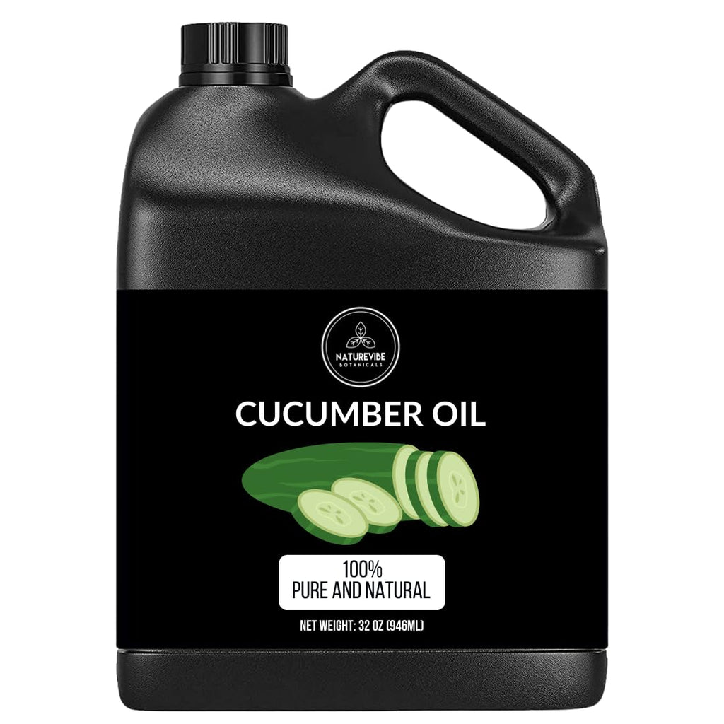 Naturevibe Botanicals Jamaican Black Castor Oil 32 Ounces | 100% Pure and Natural | Great for Skin Care and Hair Care
