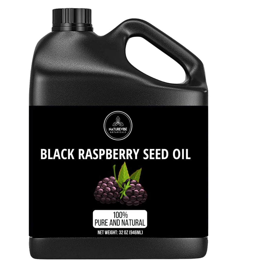 Naturevibe Botanicals Jamaican Black Castor Oil 32 Ounces | 100% Pure and Natural | Great for Skin Care and Hair Care