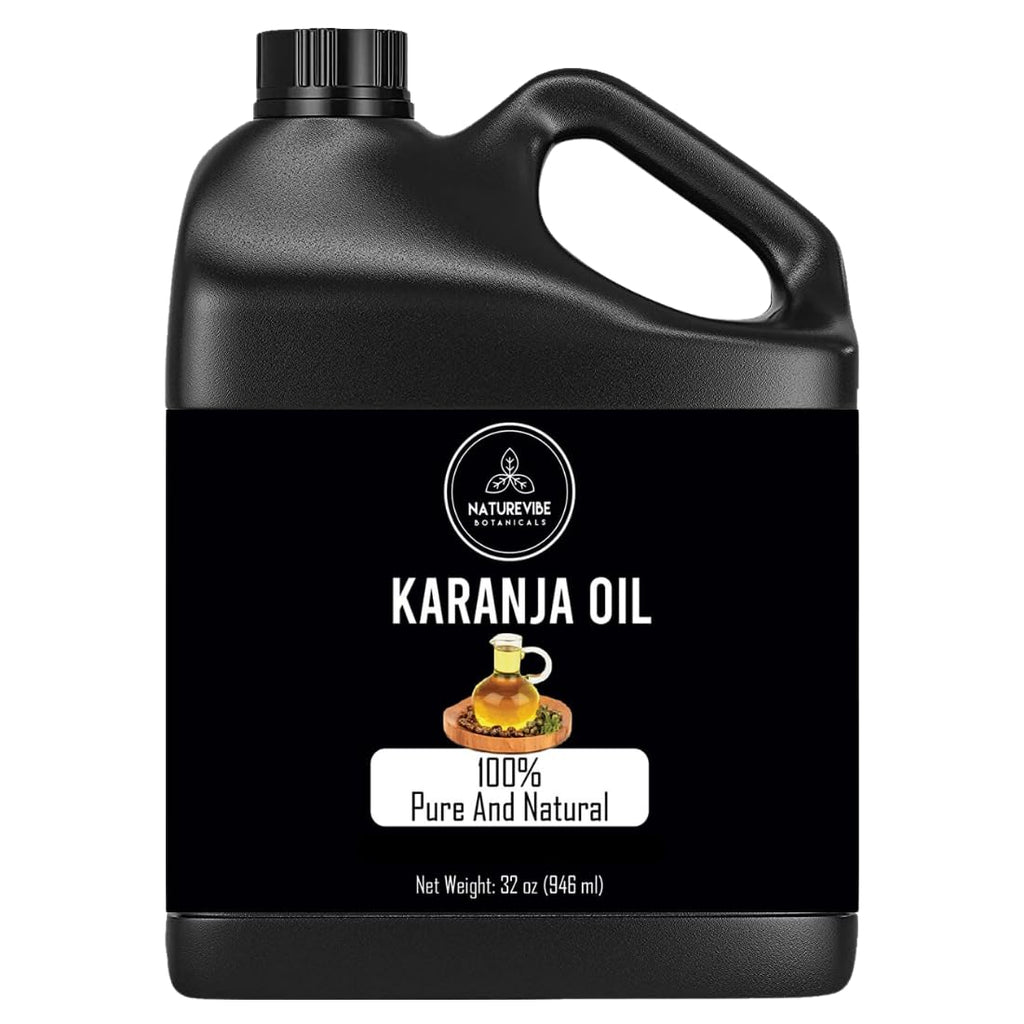Naturevibe Botanicals Jamaican Black Castor Oil 32 Ounces | 100% Pure and Natural | Great for Skin Care and Hair Care