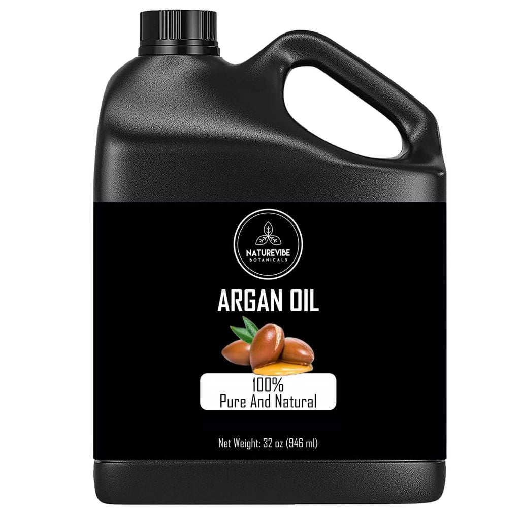 Naturevibe Botanicals Jamaican Black Castor Oil 32 Ounces | 100% Pure and Natural | Great for Skin Care and Hair Care