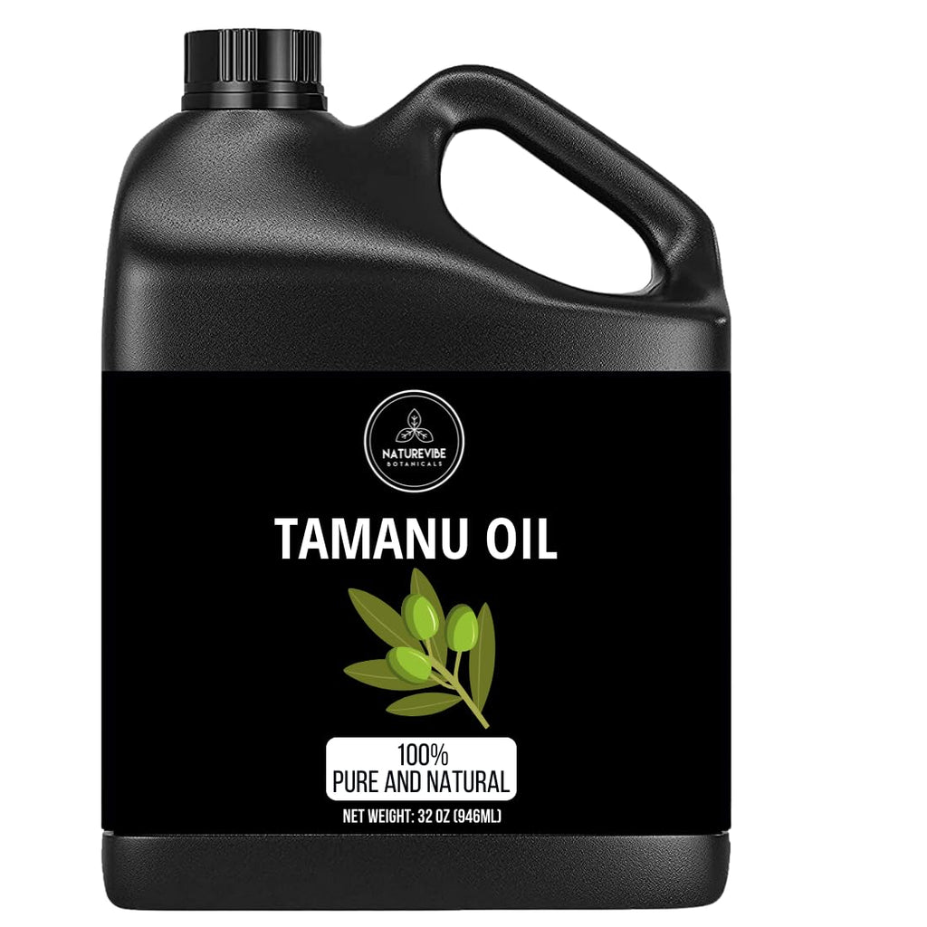 Naturevibe Botanicals Jamaican Black Castor Oil 32 Ounces | 100% Pure and Natural | Great for Skin Care and Hair Care