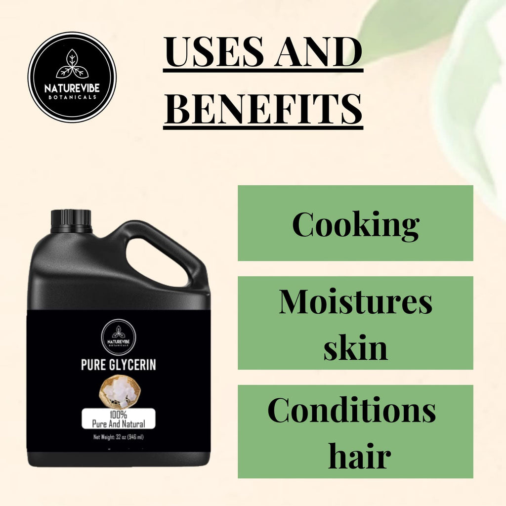 Naturevibe Botanicals Jamaican Black Castor Oil 32 Ounces | 100% Pure and Natural | Great for Skin Care and Hair Care