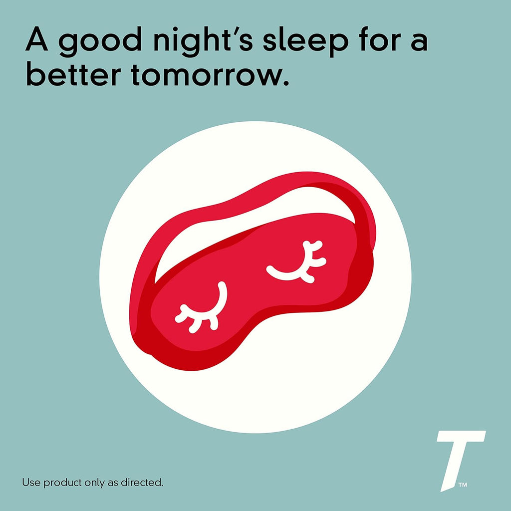 Tylenol PM Extra Strength Nighttime Pain Reliever & Sleep Aid Caplets, 500 mg Acetaminophen & 25 mg Diphenhydramine HCl, Relief for Nighttime Aches & Pains, Non-Habit Forming, 100 ct