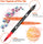 Taotree 36 Colors Dual Tip Art Markers Pens for Kids Adult Coloring Books, Artist Fine & Brush Tip Coloring Marker Drawing Pens for Journaling Note Taking Lettering Calligraphy Craft Art Supplies Set