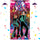 Vibrant Disco Party Photo Props Banner, Vintage Night Club Neon Music Party Polyester Photography Background for Disco Theme