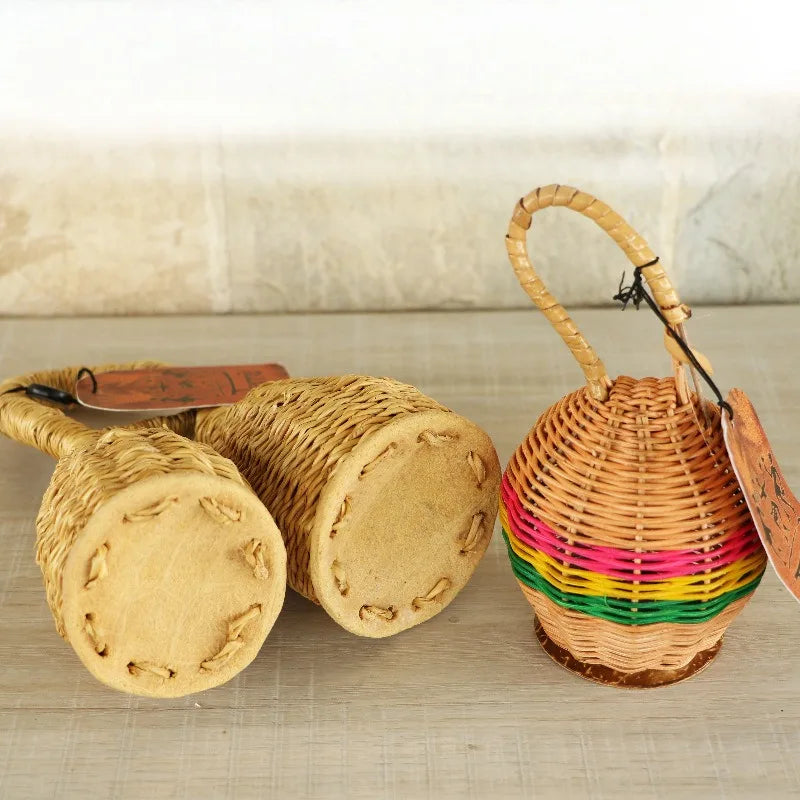 Terre Sand Basket Traditional African Accompaniment Instruments ASMR Sound AIDS Sleep Healing Yoga Wave Percussion Instruments