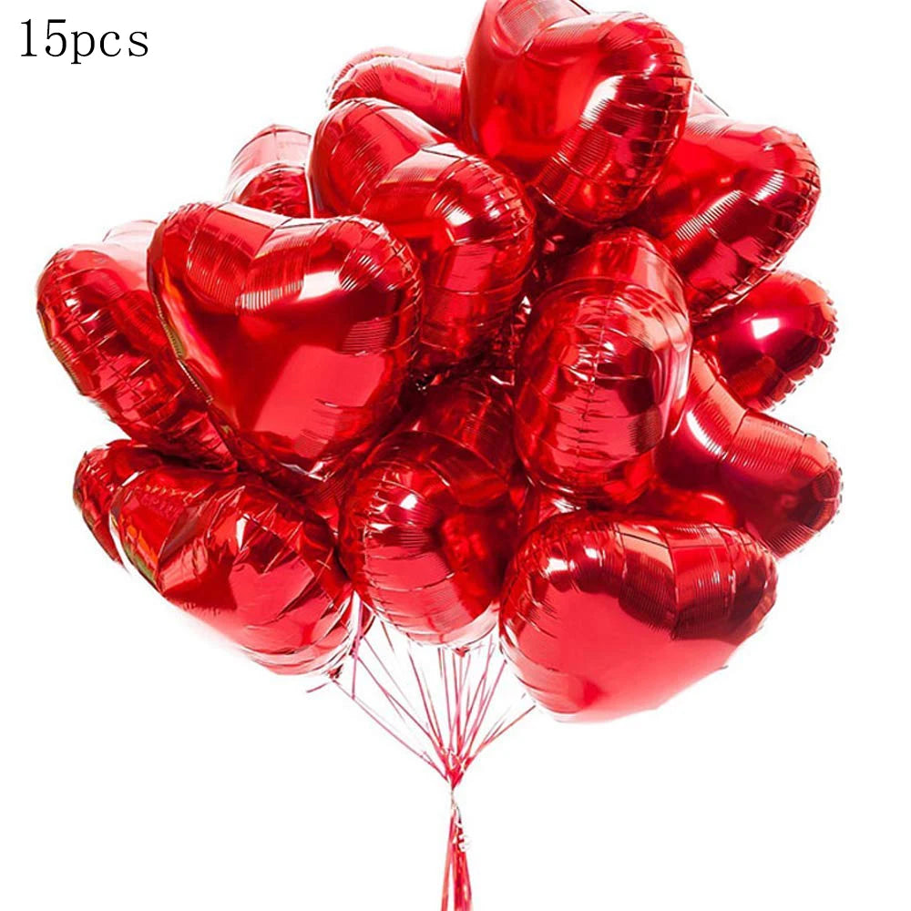 Valentine's Day Decor Giant 40inch Teddy Bear Balloon,Valentine's Day Banner,Love Heart Balloon,Wedding,Bridal Shower Decoration
