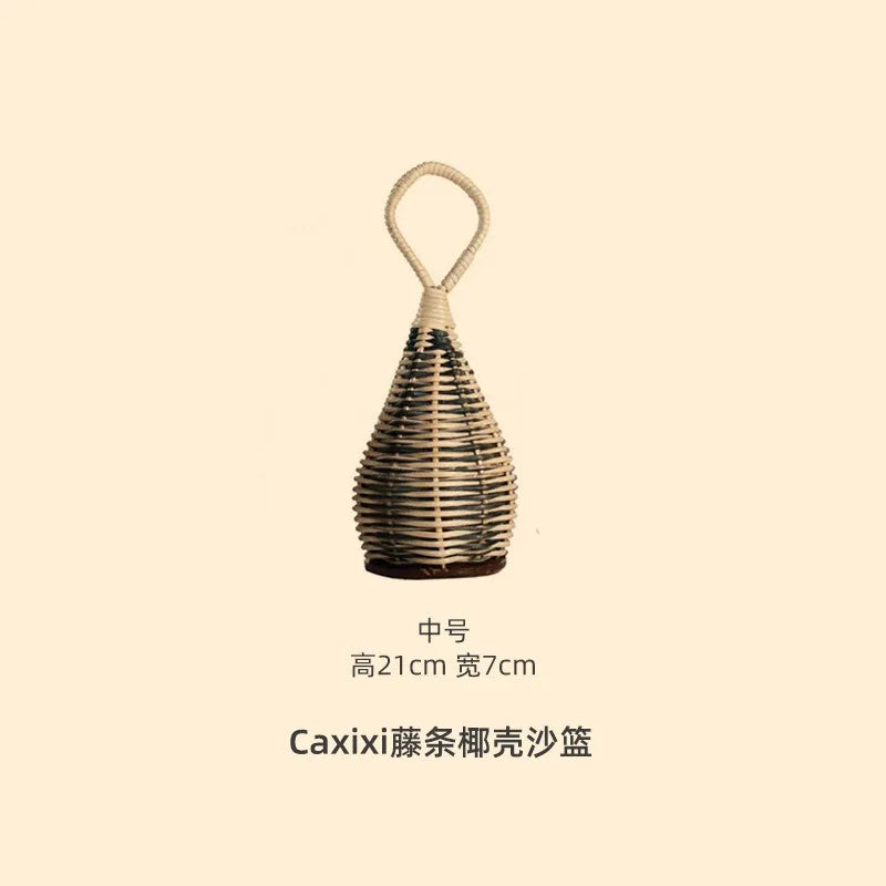 Terre Sand Basket Traditional African Accompaniment Instruments ASMR Sound AIDS Sleep Healing Yoga Wave Percussion Instruments