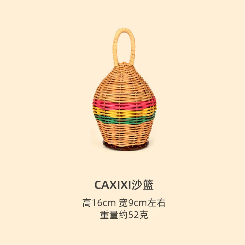 Terre Sand Basket Traditional African Accompaniment Instruments ASMR Sound AIDS Sleep Healing Yoga Wave Percussion Instruments