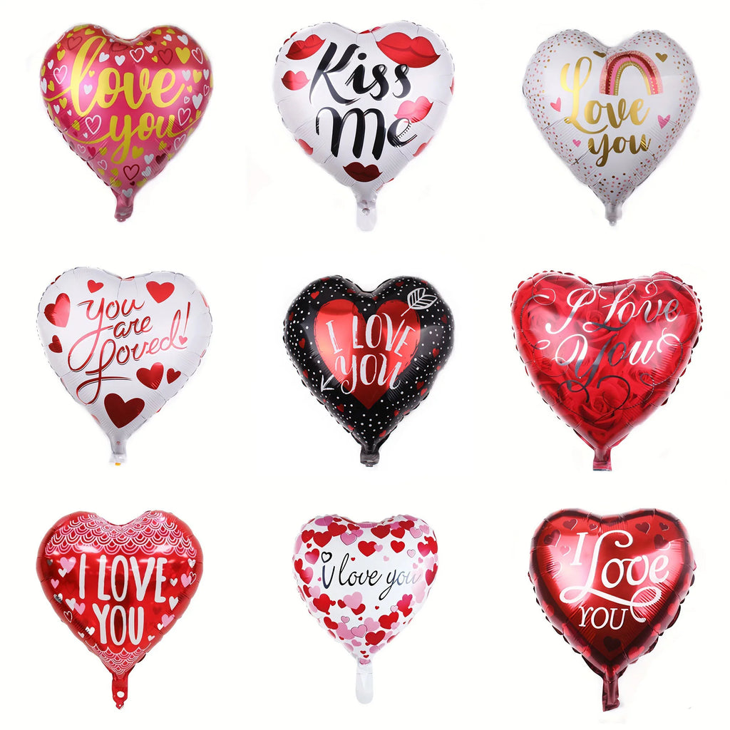 Valentine's Day Decor Giant 40inch Teddy Bear Balloon,Valentine's Day Banner,Love Heart Balloon,Wedding,Bridal Shower Decoration