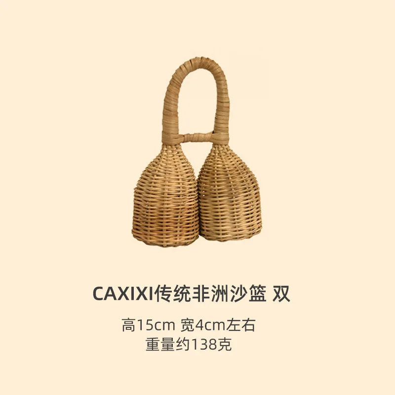 Terre Sand Basket Traditional African Accompaniment Instruments ASMR Sound AIDS Sleep Healing Yoga Wave Percussion Instruments
