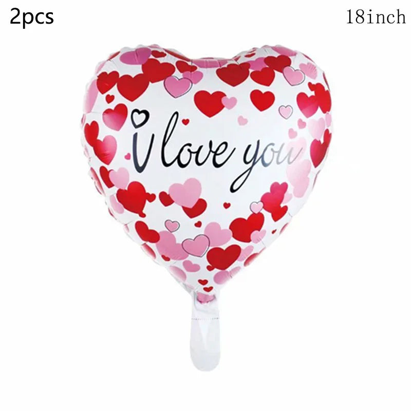 Valentine's Day Decor Giant 40inch Teddy Bear Balloon,Valentine's Day Banner,Love Heart Balloon,Wedding,Bridal Shower Decoration
