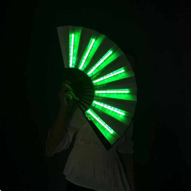 Party LED Fan Luminous Light Up Fan