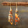 Bohemian Emperor Stone Geometric Pendant Earrings - Luxeventshub