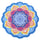 Round Printed Bath Towel Beach Towel Yoga Mat