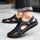 Men's Closed Toe Sandals Summer Adjustable Slides Slippers Fashion Beach Shoes