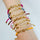 Personalized Colorful Rope Chain Custom Name Bracelet Personalized Adjustable Name Jewelry For Girls
