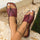 Women's Flip-toe Sandals Flat Roman Beach Shoes - Luxeventshub