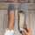 Round Toe Flats Shoes Casual Comfortable Soft Slip On Knit Mesh Shoes For Women - Luxeventshub