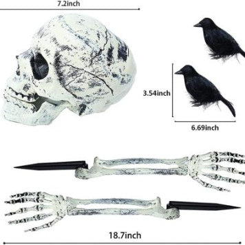 Halloween Skeleton Skeleton Set, Ghost Festival Decoration Props Simulation