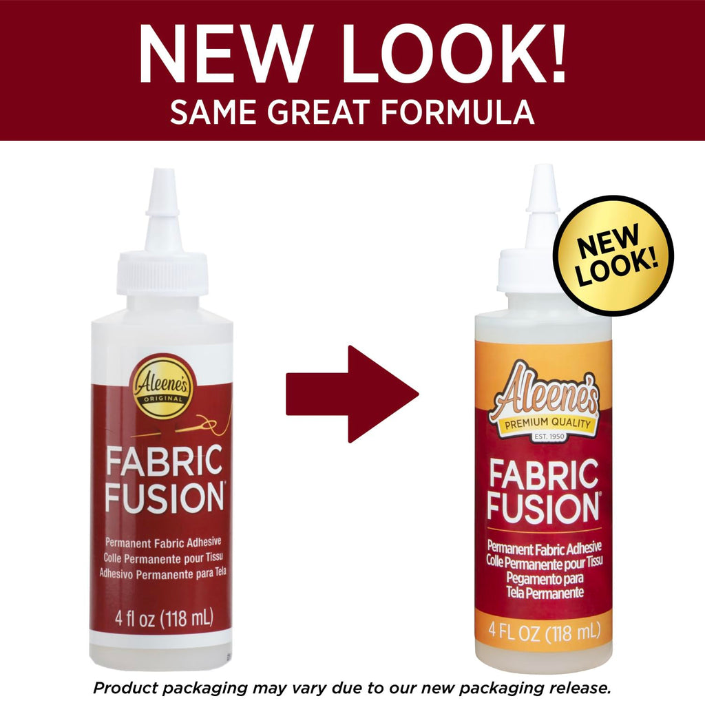 Aleene's Fabric Fusion Permanent Fabric Adhesive 4 fl. oz.