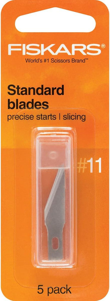 Fiskars SoftGrip Detail Craft Knife - 8" Exacto Knife for Crafting - Multi-Use Exacto Blade Included with Protective Cover