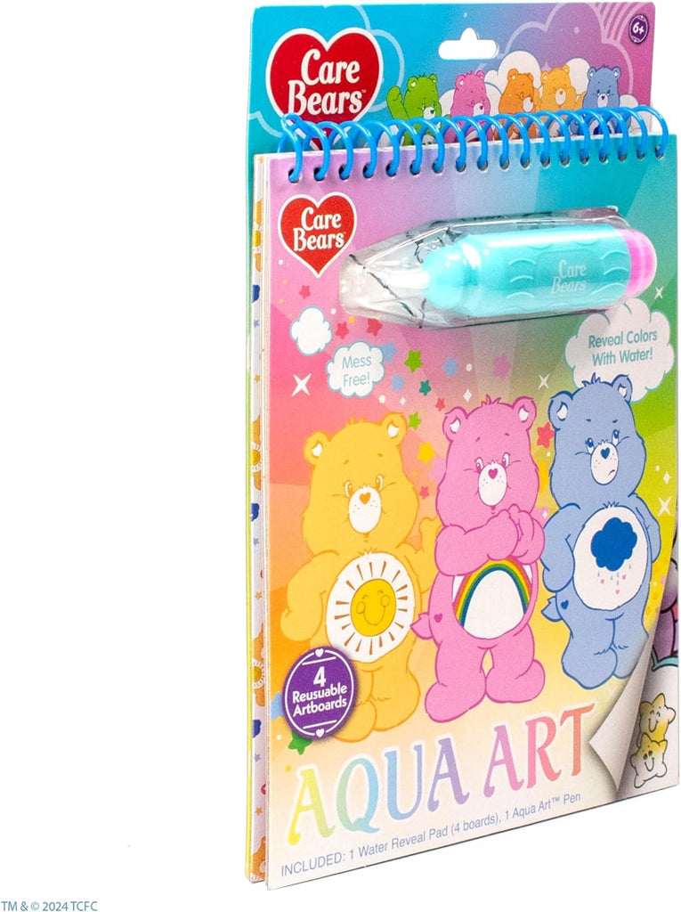 Horizon Group USA Bluey Aqua Art - Reusable Water Reveal Activity Pages With Water Pen for No-Mess Drawing and Coloring