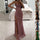 Sexy Split Suspender Dress Fashion Evening Party Slim V-neck Long Dresses Summer Clothing For Women