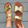 Plus Size Slippers Cross-strap Flat Slippers