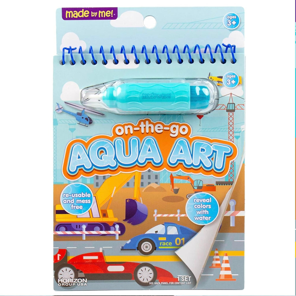 Horizon Group USA Bluey Aqua Art - Reusable Water Reveal Activity Pages With Water Pen for No-Mess Drawing and Coloring