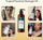 Tropical Massage Oil for Couples Relaxation - Full Body Massage Oil for Date Night with Smooth Gliding Coconut and Sweet Almond Oil with Mango Scent - Non GMO Gluten Free & Vegan (16 Fl Oz)