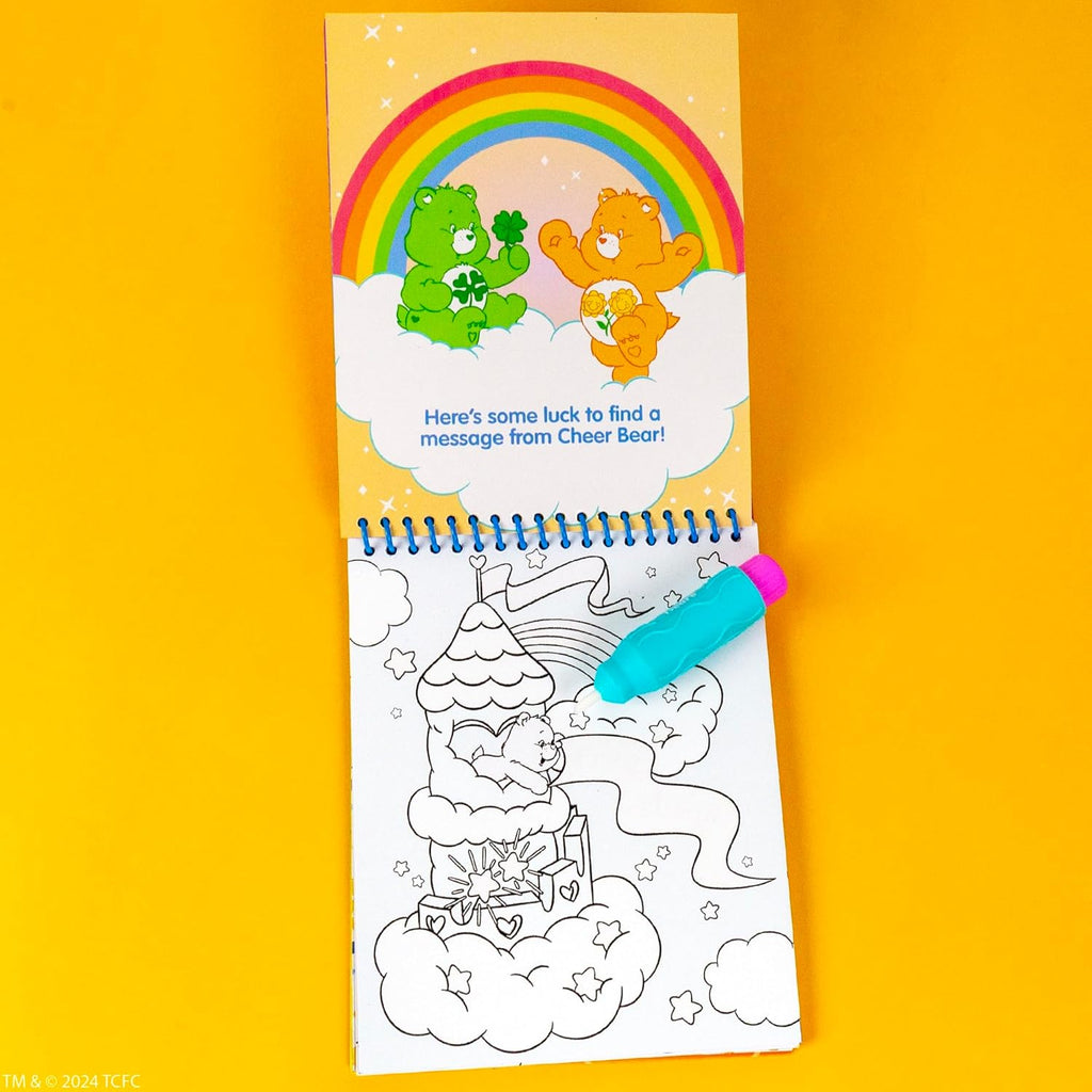 Horizon Group USA Bluey Aqua Art - Reusable Water Reveal Activity Pages With Water Pen for No-Mess Drawing and Coloring