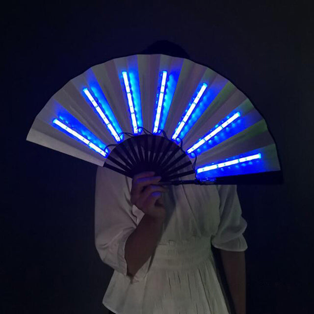 Party LED Fan Luminous Light Up Fan