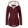 Winter Hooded Jacket Solid Color Warm Buckle Zip-up Fleece Jacket With Pockets Women's Casual Jacket