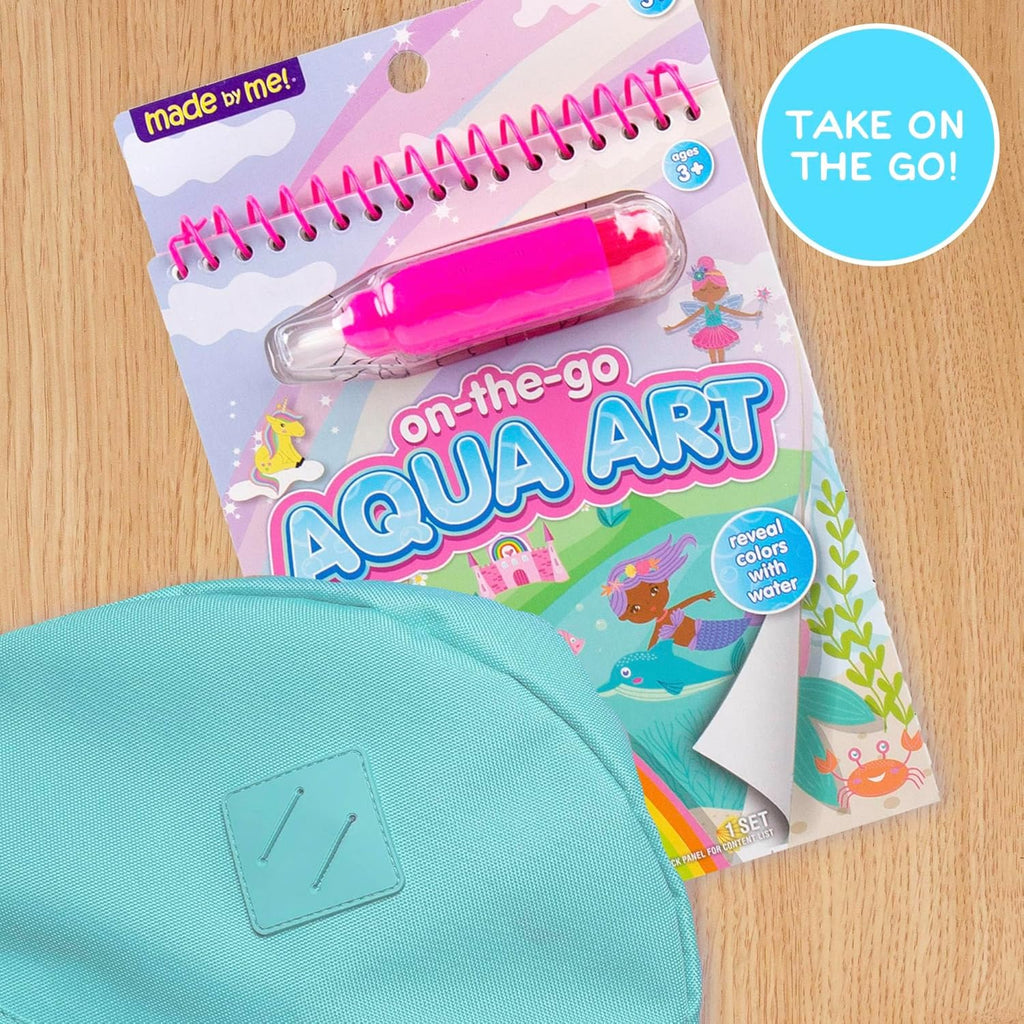 Horizon Group USA Bluey Aqua Art - Reusable Water Reveal Activity Pages With Water Pen for No-Mess Drawing and Coloring