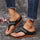 Plus Size Women's Shoes Rhinestone Wedge Slippers - Luxeventshub