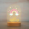 Personalized Children Animal Night Light Custom Name Acrylic Lamp Baby Kids Bedroom Decoration Neonate Birthday Christmas Gift