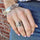 Women's Fashion Personalized Zircon Rotatable Ring - Luxeventshub