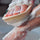 2 stuks natuurlijke Loofah-badspons - exfoliërende scrubber voor lichaams- en rugreiniging - zachte doucheborstel voor peeling en huid C - Luxeventshub