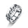 Titanium Steel Rotatable Chain Rings for Women Men Spinner Ring Decompression Multifunctional Chain Ring Bottle Opener Ring Gift - Luxeventshub