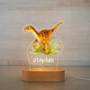 Personalized Children Animal Night Light Custom Name Acrylic Lamp Baby Kids Bedroom Decoration Neonate Birthday Christmas Gift