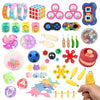 10-100pcs Random Fidget Toys Mystery Gifts Pack Surprise bag Fidget Set Antistress Relief Toys for kids party christmas