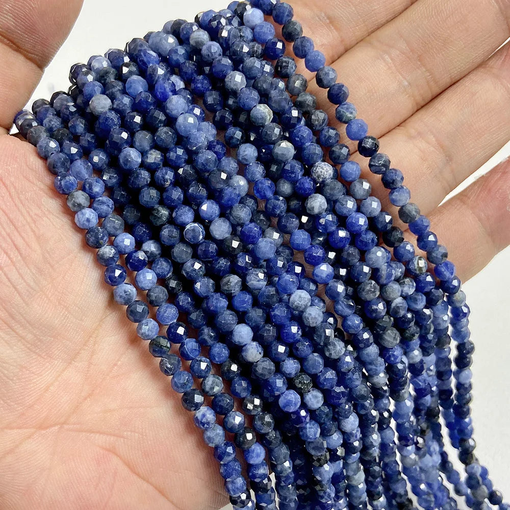 Mixed Natural Raw Stone Quartz Beads Loose 2 3 4MM Small Gem Spacer Beads For Making Necklace Bracelet Waist Chain Jewelry Diy