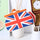Amosfun 20PCS UK Flag Photo Booth Props for British National Day Party Decorations photo props UK flag photo props