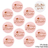 12/1pcs Bruid als Team Bruid Badge voor Bruiloft Bruids Douche Decoratie Bruidsmeisjes Gift Vrijgezellenfeest Vrijgezellenfeest benodigdheden