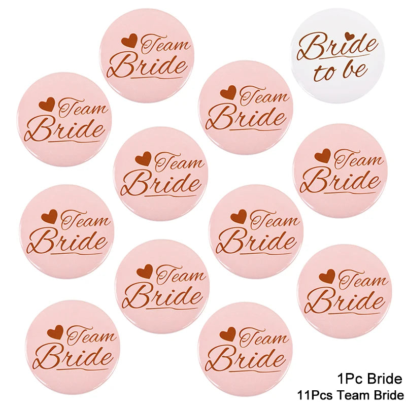 TSHAOUN 2 stuks bruidegom sjerp badgeset 2 stuks bruid sjerp TSHAOUN 2 stuks bruidegom sjerp badgeset 2 stuks bruid sjerp