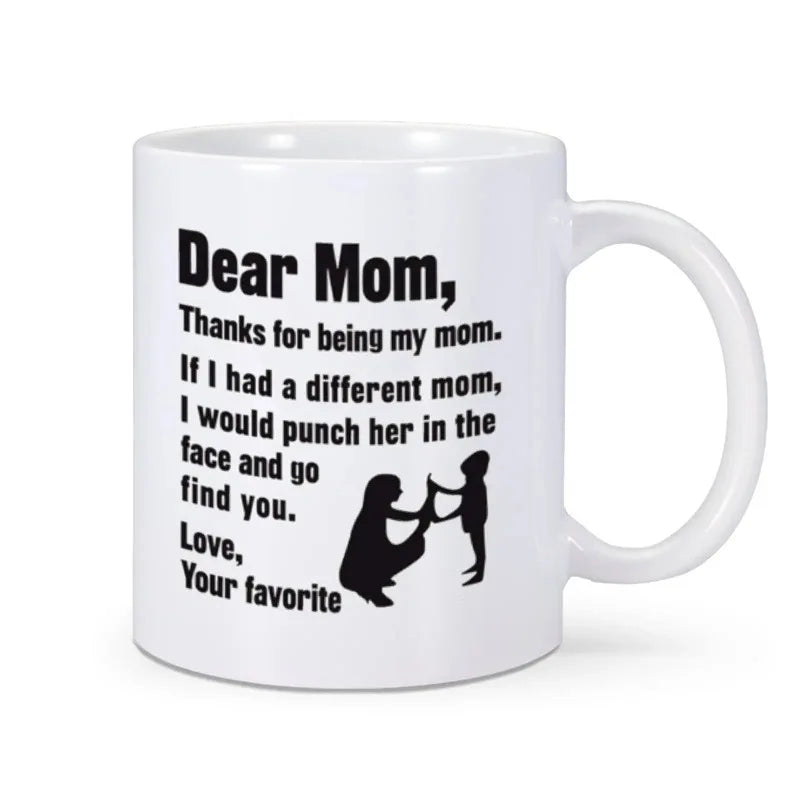 Melhor Mom Ever Caneca, Caneca de café, Presente do dia das mães, New Mommy Cup, Drop Shipping