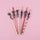 24pcs Bridal Shower Bachelorette Party Paper Straws Wedding Decoration Hen Night Party Birthday Supplies Team Bride To Be Gift