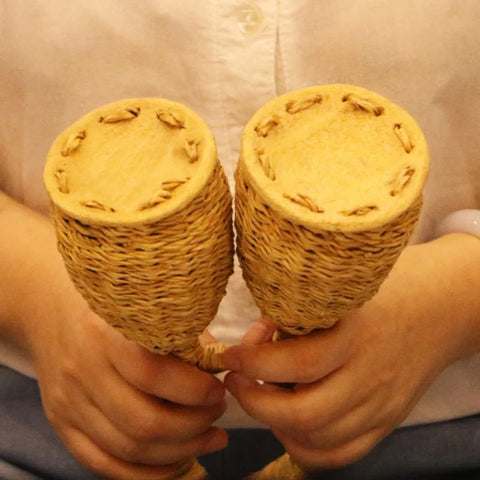 Terre Sand Basket Traditional African Accompaniment Instruments ASMR Sound AIDS Sleep Healing Yoga Wave Percussion Instruments